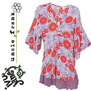 🌸 NWT ANTHROPOLOGIE UNCLE FRANK BY IVY JANE FLORAL DRESS Medium